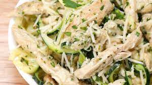 Healthy alfredo sauce from scratch (not a jar). Zucchini Noodle Chicken Alfredo Youtube