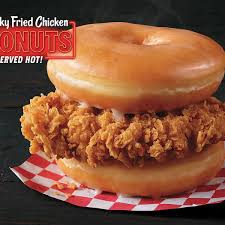 #food #popcorn chicken #chicken sandwich #chicken #poultry #meat #tomatoes. Yeah I Ate That Kfc Fried Chicken Donuts Sandwich Movies Madison Com