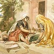Women Grinding Corn, From India Ancient Drawing by William 'Crimea' Simpson - Fine Art America