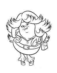 Dibujos Para Colorear Trolls
