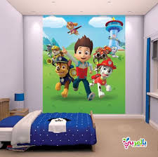 الوان غرف نوم اطفال جديدة دهانات غرف اطفال حديثة بالعربي نتعلم Paw Patrol Bedroom Paw Patrol Room Childrens Wall Murals
