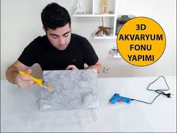 Akvaryum 3d Arka Fon Yapimi Youtube