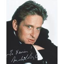 Michael DOUGLAS Autograph