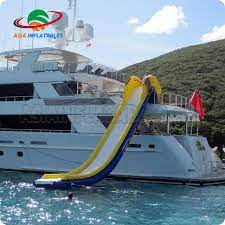 You don't want to be slipping and sliding all around when the deck gets wet from splashes. Factory Directly Inflatable Cruiser Slide Water Slide Inflatable For Luxury Yacht Buy Inflatable Yacht Slide Dock Slide Pontoon Boat Slide Product On Alibaba Com