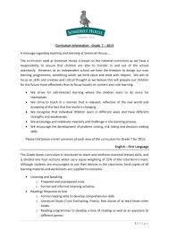 curriculum information grade 7 a 2013 a somerset house