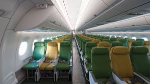 So 1 of every 5 passengers were left to look for other flights. Flight Review Ethiopian Airlines A350 900 Economy Class London Addis Ababa Business Traveller