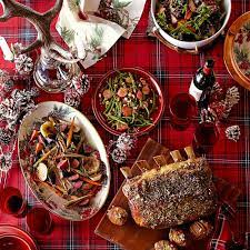 Photos courtesy of raglan road irish pub & restaurant Christmas Dinner Williams Sonoma Weihnachtsessen Menu Tartan Weihnachten Weihnachtsmenue