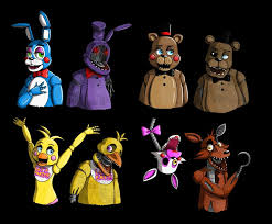 Old Vs New Fnaf Five Nights At Freddy S Fnaf Art