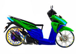 Mentahan Montor Beat 125 Thailook Motor Gambar Desain Logo Otomotif