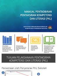 Taklimat profesionalisme libat urus pengurusan & pentaksiran skpmg2 standard 3.1. Manual Pentadbiran Pkl1 0