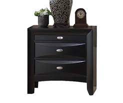 Get the best deal for nightstand nightstands with 3 drawers from the largest online selection at ebay.com. Acme Ireland 3 Drawer Nightstand In Black With Pull Out Tray 04163