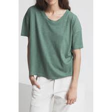 Wir liefern in ganz deutschland. T Shirt En Chanvre Et Coton Bio Ivy Vert