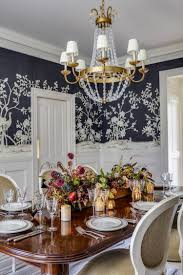 15 small dining rooms that pack in the charm. Eye Catching Dining Rooms With Floral Wallpaper How To Use Floral Wallpaper