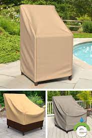 Keep Your Patio Chairs Looking New Season After Season Our Outdoor Chair Covers Protect Against Water Su Outdoor Chair Covers Patio Chair Covers Chair Covers