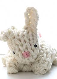 Giant Arm Knit Bunny Video Tutorial Discount Code Flax Twine Arm Knitting Tutorial Arm Knitting Finger Knitting