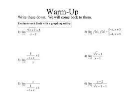 Limits of functions are evaluated using many different techniques such as recognizing a pattern, simple substitution, or using algebraic simplifications. Objectives 1 Be Able To Find The Limit Of A Function Using Direct Substitution 2 Be Able To Find The Limit Of Function That Is In The Indeterminate Form Ppt Download