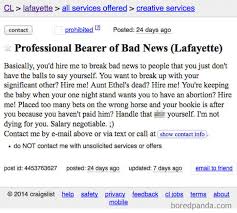 51 Most Hilarious And Crazy Ads On Craigslist Success Life Lounge
