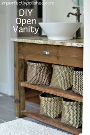 Diy Bath Vanity Tutorial Casa Hogar Muebles Banos