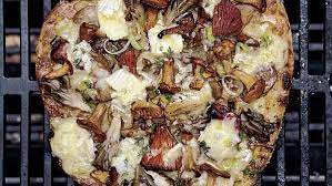 Magic Mushroom Medley Grilled Pizza Recipe Finecooking Recipe Stuffed Mushrooms Grilled Pizza Fine Cooking