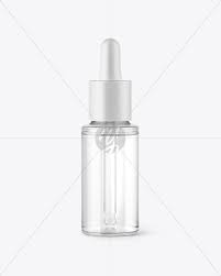 Clear Glass Dropper Bottle Mockup In Bottle Mockups On Yellow Images Object Mockups