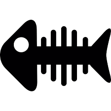 Download Fish Tail Bone Vector Svg Icon Svg Repo