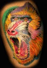 Big Scary Monkey Ettore Bechis Monkey Tattoos Animal Tattoos Picture Tattoos