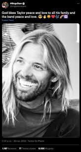 Ringo Starr, Guns N' Roses and More Taylor Hawkins Friends Send Condolence  Messages