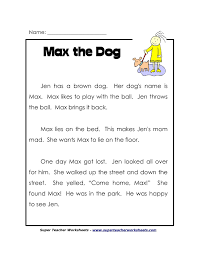 1st Grade Reading Worksheets Free 1st Grade Reading Worksheets Reading Worksheets Reading Comprehension Worksheets
