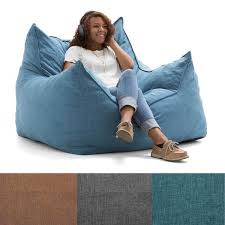 Big Joe Lux Imperial Lounger Bean Bag Pouf Poire Fauteuil Futon