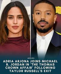 Michael B. Jordan is trying to reinvent a classic, but his  #ThomasCrownAffair remake recently lost its leading lady in Taylor Russell.  🔗: https://decider.visitlink.me/8iDHiA