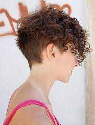 Frizzy short curly updo frizzy curls become front and center in this short curly updo. Short Hairstyles For Curly Frizzy Hair