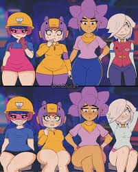 Rule 34 Dev - big_belly brawl_stars burping colette_(brawl_stars)  female_pred tagme unknown_character vore vore_belly|11624312016