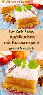 Low Carb Apfelkuchen Mit Kokosraspeln Rezept Ohne Zucker Rezepte Ohne Zucker Kokosraspeln Kuchen Rezepte Ohne Zucker