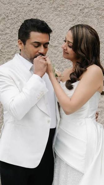 THE SEQUEL ????❤️‍???? SURIYA anna & JYOTIKA anni celebrating two decades of  love, laughter & togetherness! ????????, #TheOne #Suriya #Jyotika