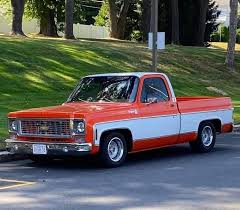 Image result for Orange 1981 Truck