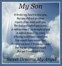 Just as it is impossible to explain childbirth to a woman who has never given birth, it is impossible to explain child loss to a person who has never lost a child. Happy Birthday To My Son In Heaven Yahoo Search Results Son Poems Grieving Quotes Missing My Son