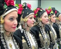 The White Tower of Thessaloniki 🇬🇷 and The Roumlouki style ⚘️ A Greek  picture to be seen and read as symbols of meaning. The Roumlouki style head  dress worn here by the