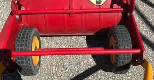 It has surface rust on the bottom and handle probably… Mclane 17 Hand Push Reel Mower For Sale Ronmowers