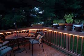Image Result For Rope Lights Under Deck Rail Backyard Fences Backyard Backyard Fence Decor
