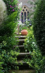 Pin By Kath Miles Ne Middleton On Cottages Beautiful Gardens Garden Steps Outdoor Gardens