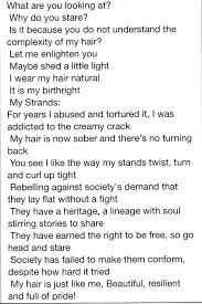 Natural Hair Poem Author Unknown I Would Love On A Painting Natural Hair Styles Natural Hair Tips Hair Journey