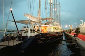 In 1986 it was converted into a cruising yacht for french entrepreneur bernard tapie. Controversial Super Yacht Phocea S Sorry Sojourn In Vanuatu Stirs Interest In Europe As Millionaire Previous Owner S Trinkets Go To Auction In Paris News Dailypost Vu