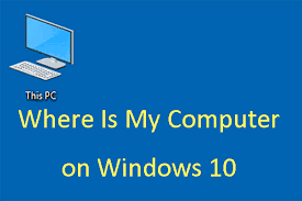 To find all the pictures in your pc, go to windows explorer and navigate to the root of your c: How To Find My Computer And Add It To Desktop Or Start Menu