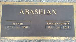 Joan Hardwick Abashian (1931-2015)