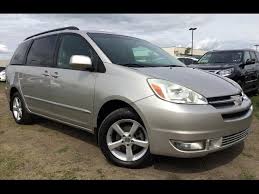 Chat is not ready yet. Pre Owned Silver 2004 Toyota Sienna Xle Ltd Awd Natl In Depth Review Stettler Alberta Youtube