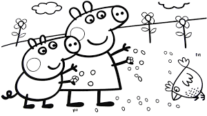 Peppa Pig Coloring Page Free Coloring And Drawing Peppa pig is a british animated television series created by neville astley and mark baker, broadcast since may 31, 2004 on five. peppa pig coloring page free coloring