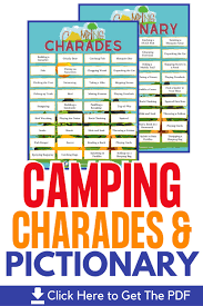 Well, here are some images having a list of random pictionary words. Fun Camping Charades And Pictionary Ideas And Printables