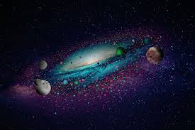 I can illustrate with an example from everyday life. Galaxy Planets Stars Free Image On Pixabay