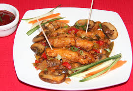 It is great at a party or a bbq. Baked Baby Corn Manchurian With Mushrooms Chitra S Healthy Kitchen