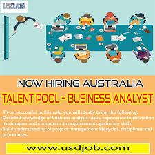 Talent Pool Business Analyst Jobs In Australia Business Analyst Business Analysis Business